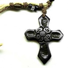 Hawaiian 2 Cross Necklace